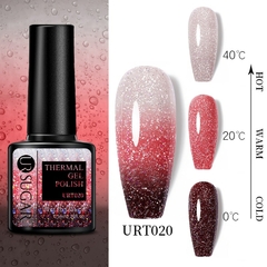 UR SUGAR Gel Térmico Reflexivo Esmalte 7.5ml Semi Permanente Mergulhe Off UV LED Gel Esmalte Verniz Artístico Para Manicure na internet