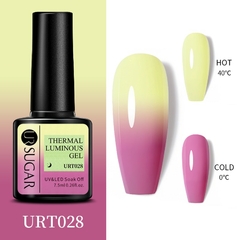 UR SUGAR Gel Térmico Reflexivo Esmalte 7.5ml Semi Permanente Mergulhe Off UV LED Gel Esmalte Verniz Artístico Para Manicure