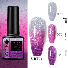 UR SUGAR Gel Térmico Reflexivo Esmalte 7.5ml Semi Permanente Mergulhe Off UV LED Gel Esmalte Verniz Artístico Para Manicure na internet