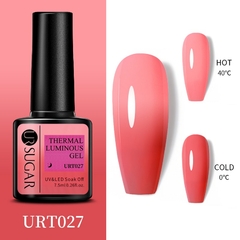 Imagem do UR SUGAR Gel Térmico Reflexivo Esmalte 7.5ml Semi Permanente Mergulhe Off UV LED Gel Esmalte Verniz Artístico Para Manicure