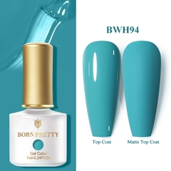 BORN PRETTY 1 Frasco 7ml Reflexivo Top Coat Função Gel Glitter Prata Holographic Gel Moak Off Nail Art UV Gel Verniz - Coala Brasil