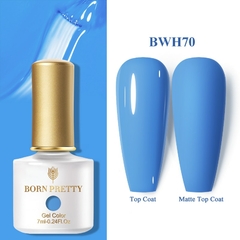 BORN PRETTY 1 Frasco 7ml Reflexivo Top Coat Função Gel Glitter Prata Holographic Gel Moak Off Nail Art UV Gel Verniz na internet