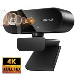 2K 4K Webcam 1080P. Para PC. USB Online. Webcam Com Microfone. Auto focus Full Hd 1080 P Web - loja online