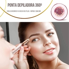 Caneta Depiladora Indolor Elétrica Para Sobrancelha.