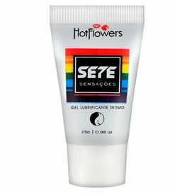 SETE SENSAÇÕES GEL DESLIZANTE 25G HOT FLOWERS