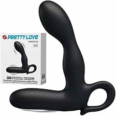 PRETTY LOVE BACKIE MASSAGEADOR DE PRÓSTATA RECARREGÁVEL EM SILICONE COM 30 MODOS DE VIBRAÇÃO - REF.:BI-040028