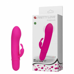 Vibrador em Silicone Ponto G com 10 Modos de Vibração – PRETTY LOVE REF:BI-014292