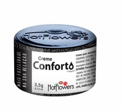 Creme excitante anal conforto unissex 3,5g hot flowers