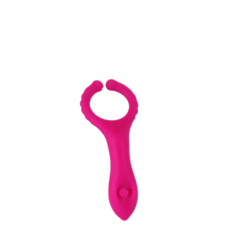 Anel Vibratório Flexível Vibratório com Haste Penetrável - REF.:CK-084 - Rio Sensual Store - Sex Shop