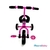 Triciclo Infantil Clásico Reforzado Rosa Macrobaby - PuntoLink