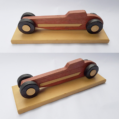 SPEEDSTER AUTO ART DECO EN MADERA