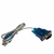 Cabo Conversor Serial RS232 HL340 DB9 Macho USB