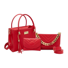 Kit 3 Bolsas Premium Feminina - Izad