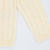 Cardigan Infantil Tranças - Amarelo