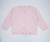 Cardigan Infantil Liso - Rosa - comprar online