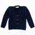 Cardigan Infantil Tranças - Azul Marinho