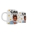 Caneca Mendigo Meme Com café Sem café - comprar online