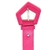 Cinto Feminino Rosa Courino 105cm