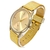 Relógio Feminino Dourado Fashion - comprar online