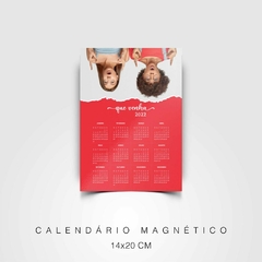 Calendário com imã