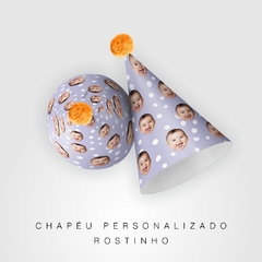 Chapéu de festa personalizado com foto - comprar online