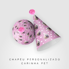 Chapéu de festa personalizado com foto PET - comprar online