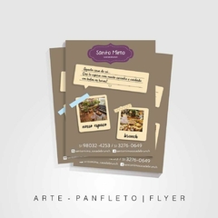 Arte para panfleto ou flyer - Copy+Arts - Papelaria Personalizada, Etiquetas Escolares e Produtos Exclusivos para Festas