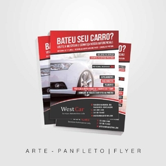 Arte para panfleto ou flyer - comprar online