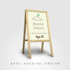 Arte adesivo para cavalete - comprar online