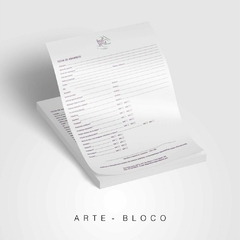 Arte para bloco - comprar online