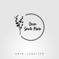 Logotipo criado para Casa Santo Mimo