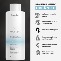 Realinhamento Capilar Orgânico Passo Único Max One 1L - comprar online