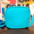 SHOULDER BAG ROLEZINHO AZUL TURQUESA - ZERO85