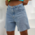 Imagem do SHORT BERMUDINHA JEANS IRACEMA AZUL CLARO