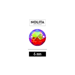 Piedras para bordar Nolita Colores AB Red 6mm Bolsa por 3000 Unid