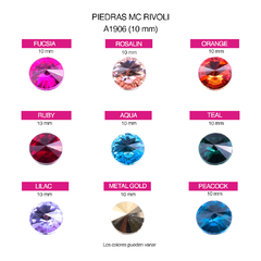 Piedras M.C. RIVOLI 10mm - comprar online