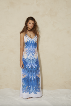 Tabay Long Dress With Straps