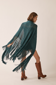 Knit Traingle Shawl - wholesale-s-mode