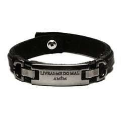 Pulseira Cristã Livrai-me Do Mal Amém #3160 - comprar online