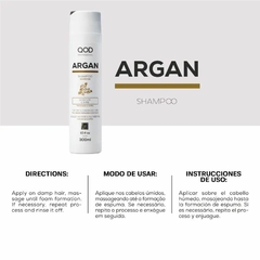 QOD Pro Shampoo Argan 300Ml - WR Mello Distribuidora