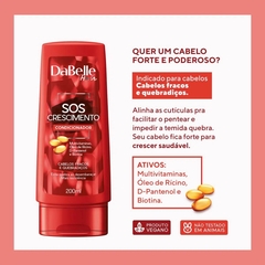 DaBelle Hair SOS Crescimento - Shampoo 250ml e Condicionador 175ml. - WR Mello Distribuidora