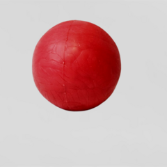 Brinquedo para cães Bola Pula Pula 100mm Vermelho - WR Mello Distribuidora