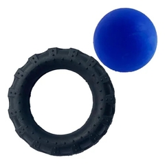 Kit de Brinquedos com Pneu e Bola Azul - comprar online