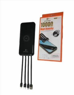 Carregador Portátil Indução E Cabo 10000Mah Power Bank Original Peining Original na internet