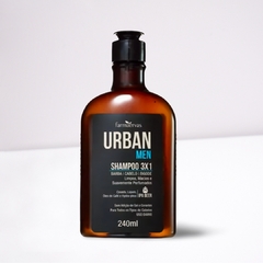 Kit Urban Men Shampoo 3x1 + Pomada Modeladora + Nécessaire na internet