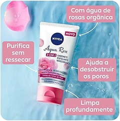 Aqua Rose Nivea 3x1 Sabonete, Esfoliante, Máscara Facial. - comprar online