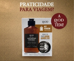 Kit Travel Shampoo Whisky 100ml + Pomada Walk 7g, QOD Barber Shop - comprar online