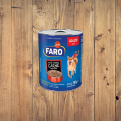 Faro Alimento Para Cães Adulto Carne Ração Úmida 280g - comprar online