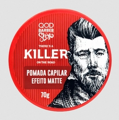 Pomada Capilar Killer, QOD Barber Shop, Matte, 70g