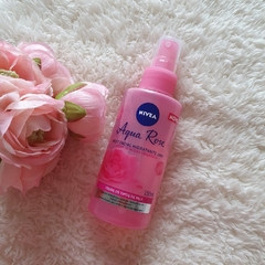 Aqua Rose Nivea Mist Facial Água de Rosas Orgânicas 150g - WR Mello Distribuidora